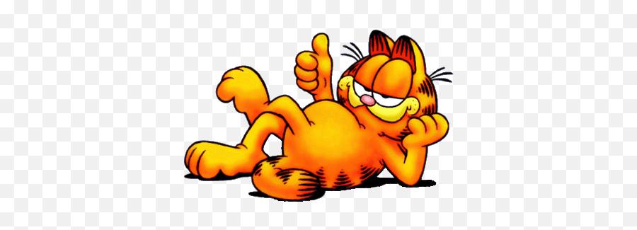 Garfield - Cartoon Garfield Emoji,Lasagna Emoji