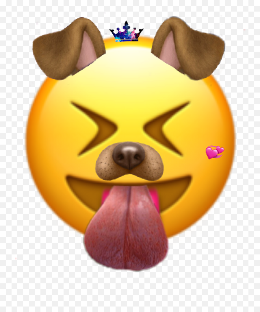 Emoji Emojis Smile Dogfilter Whatsapp - Snapchat Dog Filter Png,Emoji Filter