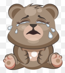 Emoji Clipart Bear Emoji Bear Transparent Free For Download - Teddy Bear Emoji,Bear Emoticon