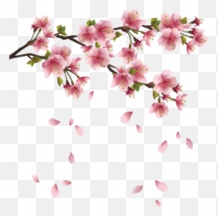 Download Free Png Sakura Blossom Pink - Transparent Background Cherry Blossom Png Emoji,Sakura Emoji