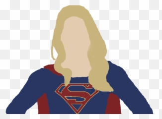 Vector Supergirl Para Nala By Làhey - Supergirl Vector Emoji,Supergirl Emoji