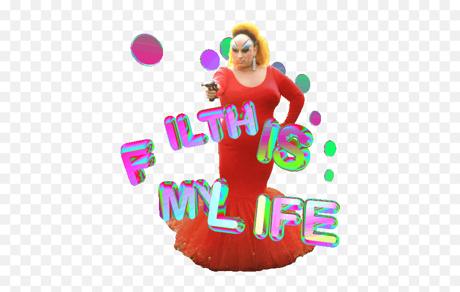 Tho Lmao Stickers For Android Ios - Pink 1972 Emoji,Drag Queen Emoji