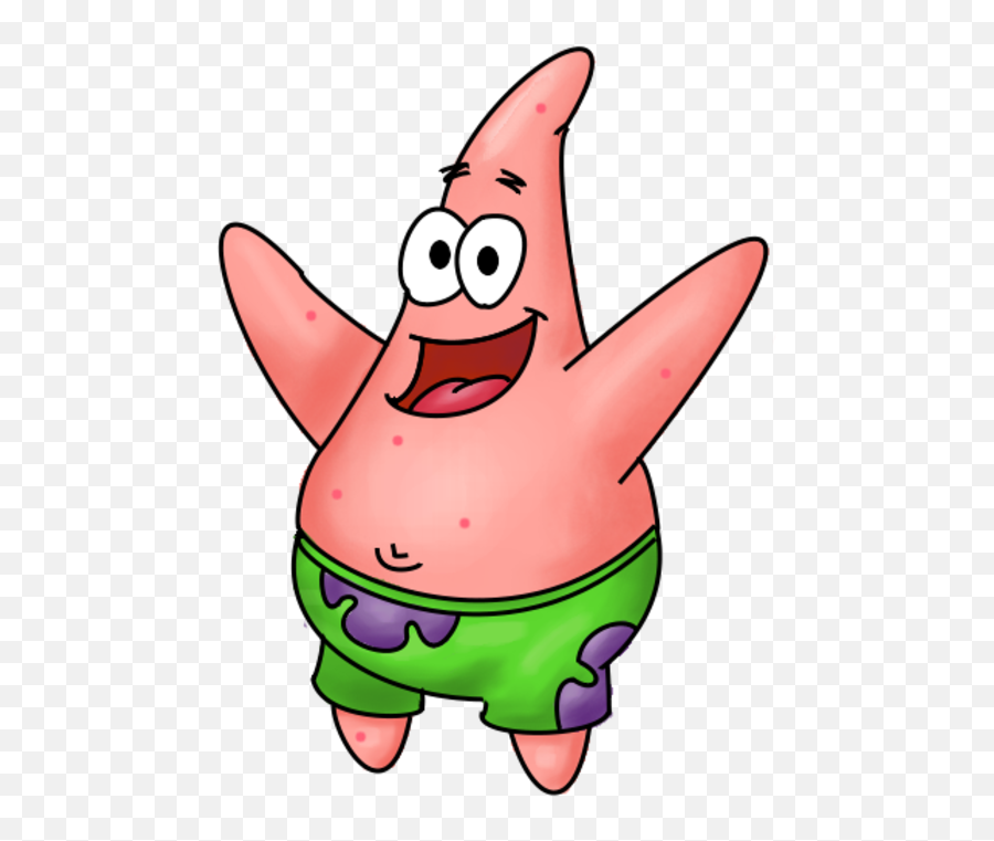 Spongebob And Patrick Clipart Png - Patrick Spongebob Clipart Emoji,Patrick Emoji