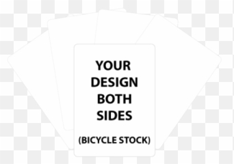 Double Side Printed Bicycle Playing Cards - Paper Emoji,Playing Cards Emoji