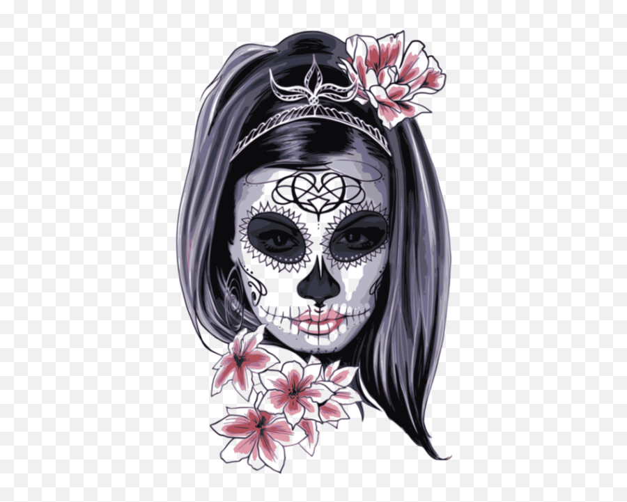 Dead Png And Vectors For Free Download - La Calavera Catrina Png Emoji,Day Of The Dead Emoji