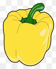 Pepper Clipart Sweet Pepper Pepper Sweet Pepper Transparent - Yellow Bell Pepper Clipart Emoji,Pepper Emoji