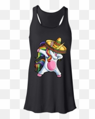 Dabbing Unicorn Funny Cinco De Mayo Women Rainbow Sombrero T Emoji,Sombrero Emoji