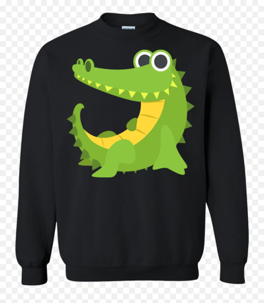 Emoji Sweatshirt - Friends Ugly Christmas Sweaters,Alligator Emoji