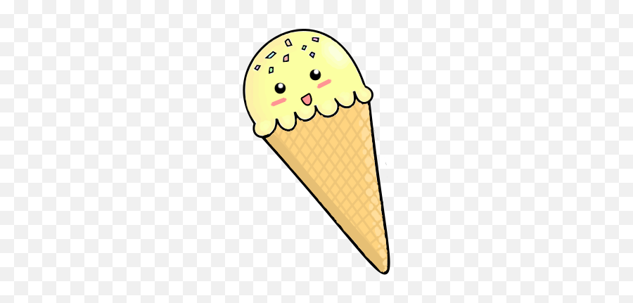 Transparent Spring Pastel Picture 1524109 Transparent Cone - Anime Vanilla Ice Cream Emoji,Emoji Ice Cream