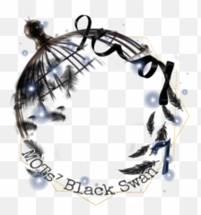 Bts Black Swan Logo Png - Profile Emoji