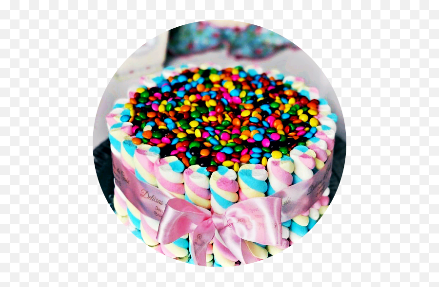 Pastel Marshmallow Cake Dulce Cand - Cumpleaños Tortas Originales Emoji,Pasteles De Emojis