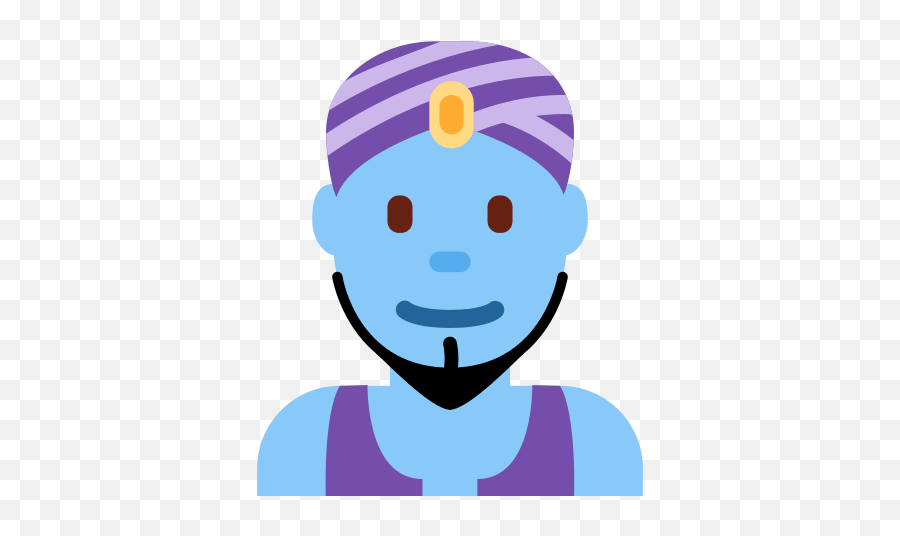 Man Genie Emoji Meaning With Pictures - Jinn Emoji Png,Genie Emoji