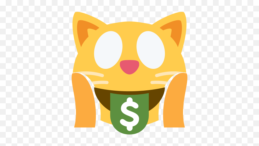 Mouth - Cat Yawns Emoji,Twitter Cat Emoji