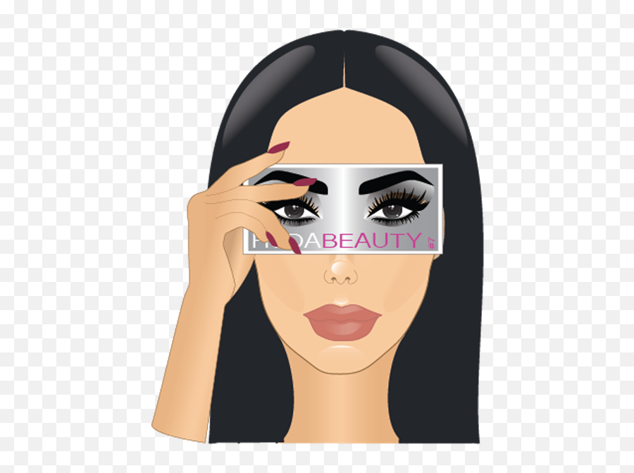 Makeup Emoji Png - Huda Beauty Emoji 3124430 Vippng Huda Beauty Emoji,Beautiful Emoji