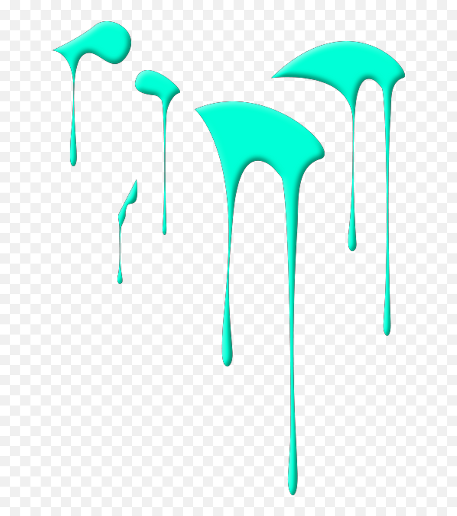 Ftestickers Drip Drips Drippy Dripping Drippingpaint Clipart - Donut Drip Logo Blue Emoji,Drip Emoji