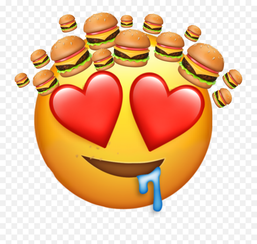 Hamburger Wantmore Sticker - Cara De Sediento Emoji,Hamburger Emojis