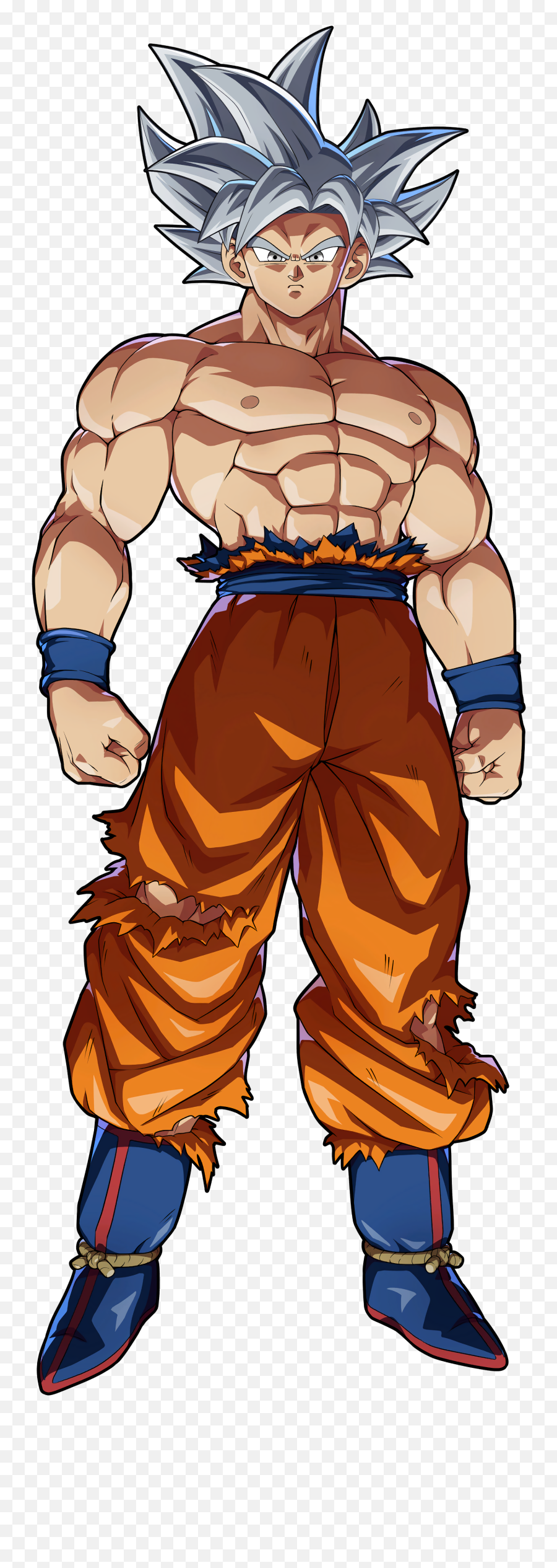 Ultra Instinct Goku Render Dragon Ball Fighterzpng - Dragon Ball Fighterz Ui Goku Emoji,Goku Emoji