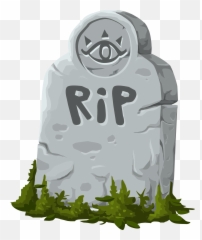 Headstone Computer Icons Rest In Peace Grave - Google Plus Tombstone Png Emoji