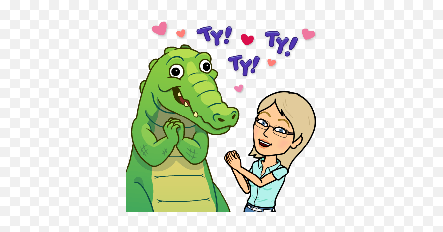 Challenge 51 Entry 1 Blast Off To The Moon With - Alligator Bitmoji Emoji,Bitstrips Emoji