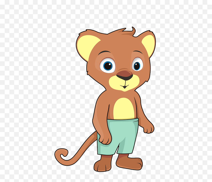Cartoon Baby Lion Clipart Free Download Transparent Png - Happy Emoji,Lion Emoji Png