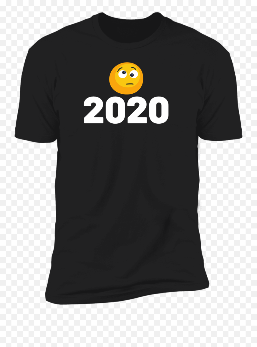 Crazy 2020 Premium Short Sleeve T - Shirt Happy Emoji,Icicle Emoji