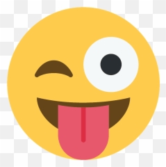 Winking Face With Tongue Emoji Clipart -
