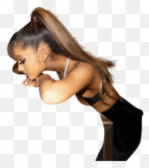Ariana Grande Funny Transparent Emoji