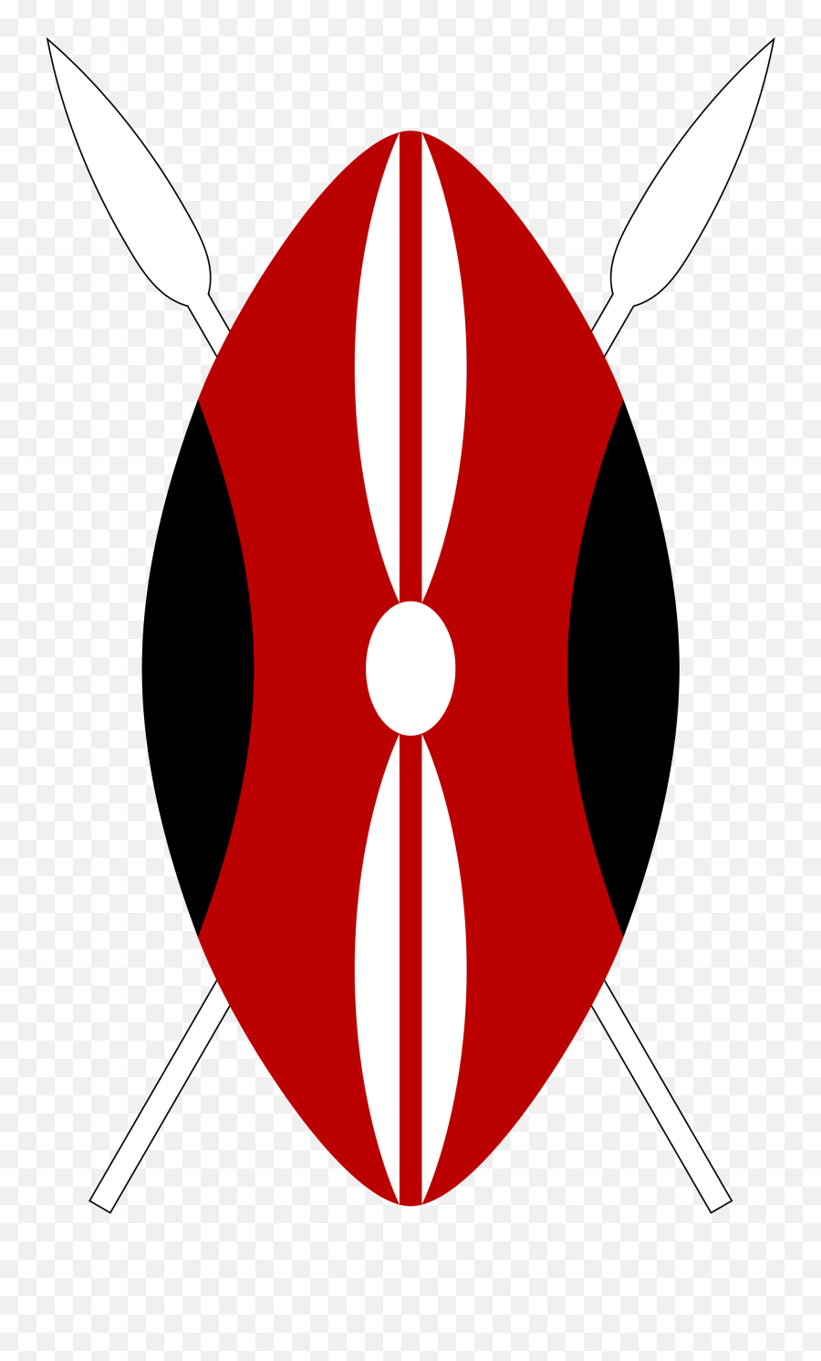 Kenya Flag Shield Tattoo - Kenya Shield Emoji,Kenya Flag Emoji