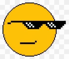 Pixilart - Glasses Minecraft Pixel Art Emoji,Mlg Emoji