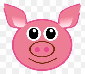 Pigstickers Piglove Piggy Piglet - Oreja De Cerdo Dibujo Emoji