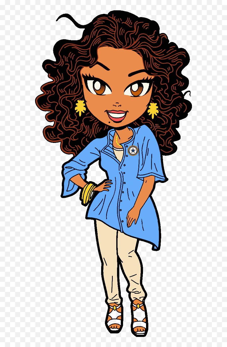 Box Svg Gift - Clip Art African American Girl Emoji,Sassy Black Woman Emoji