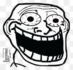 Troll Emoji Download Free Clipart With A Transparent - Funny Weird Face Cartoon