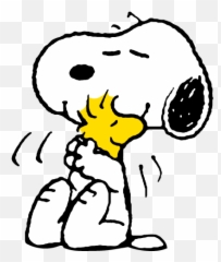 Peanuts Emoji - Snoopy And Woodstock Hug,Beagle Emoji