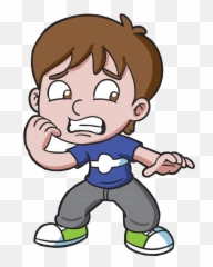 To Be Afraid Clipart - Transparent Scared Clipart Emoji,Old Man Boy Ghost Emoji