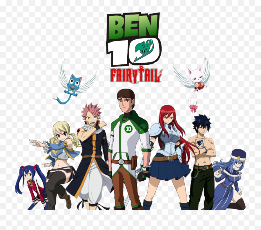 Ben 10 X Fairy Tail - Ben 10 X Fairy Tail Emoji,Fairy Tail Emoji