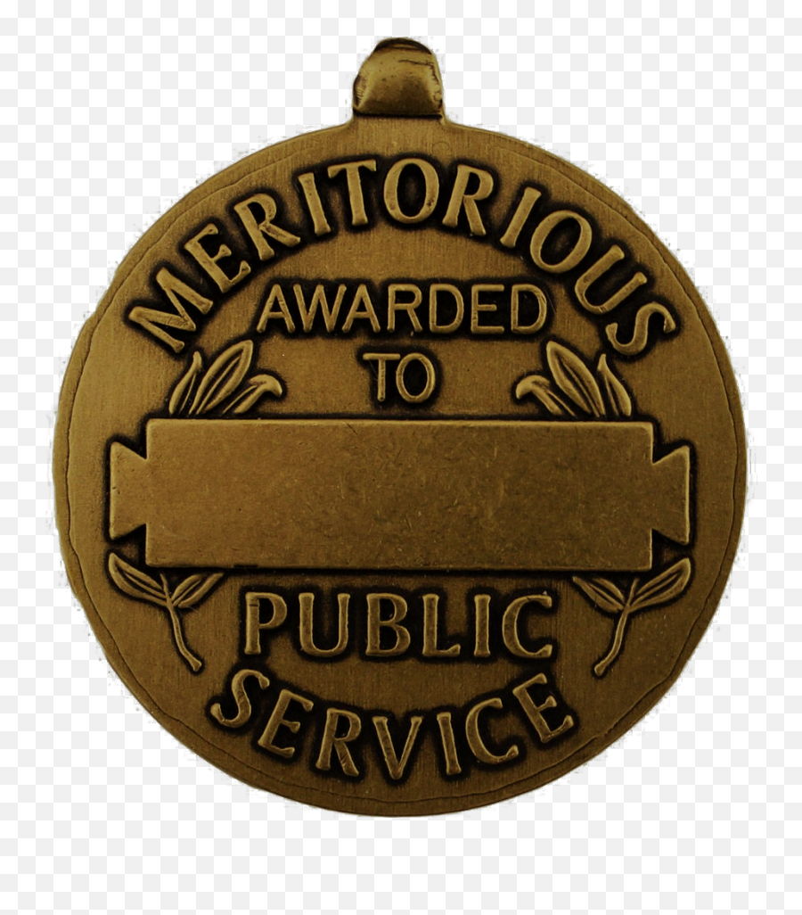 Navy Meritorious Public Service Medal - Bronze Medal Emoji,Us Navy Emoji