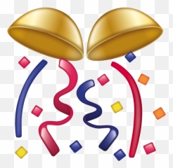 Emoji - Confete Emoji,Confetti Emoji