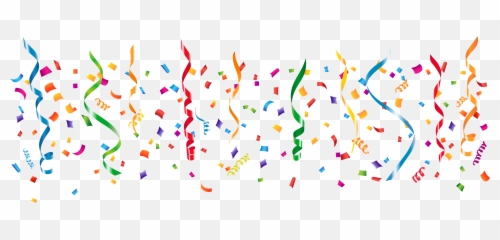 Transparent Party Streamers Png Files - Decoration Emoji