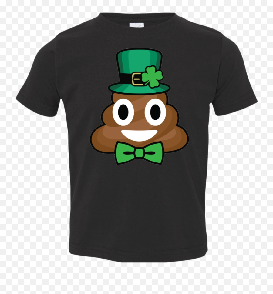 Leprechaun Costume Poop Emoji Funny St - Kids Funny St Paddys Day Shirt,St Patricks Emoji