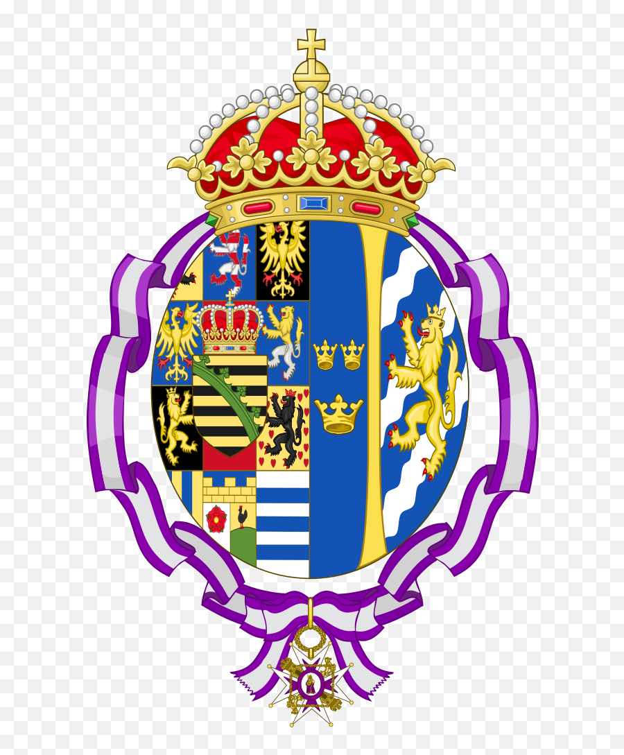 Coat Of Arms Of Carola Of Vasa - Brazilian Empire Coat Of Arms Emoji,All Emojis In Order