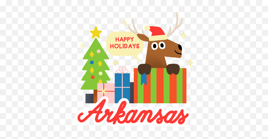 50 States Holiday Filters For Snapchat U2014 Mojimade - All States Happy Holidays Filter On Snapchat Emoji,Deer Emoji