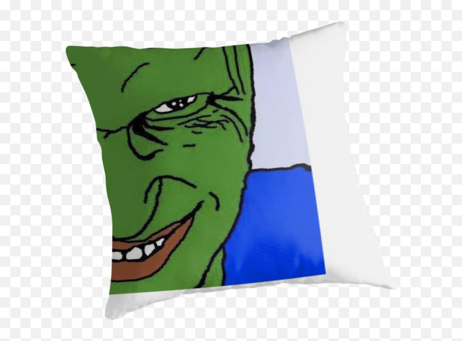 Pin On Pepe Throw Pillows - Cushion Emoji,Pepe Emoji