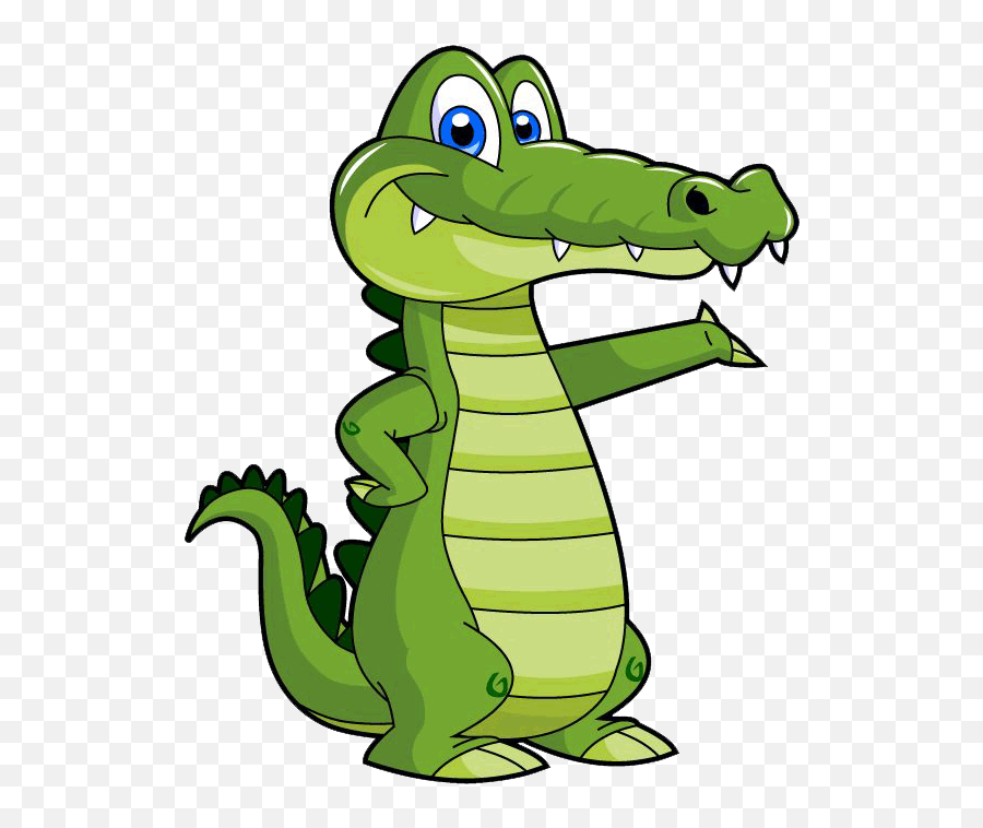 Vector Alligator Vintage Transparent - Cartoon Alligator Png Emoji,Alligator Emoji