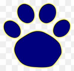 Bulldog paw print clipart 2 - Clipartix Jaguar Paw Print Art Emoji