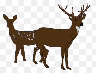 Deer clipart mountain Transparent FREE for - Silhouette Background Emoji