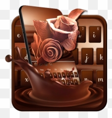 Chocolate Rose Keyboard - Emoji