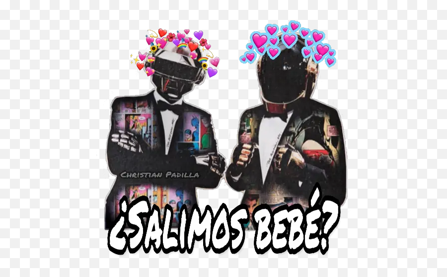 Frases Daft Punk Stickers For Whatsapp - Stickers Daft Punk Whatsapp Emoji,Daft Punk Emoji