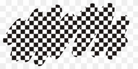 Checkers Overlay Black White - Ben Emoji