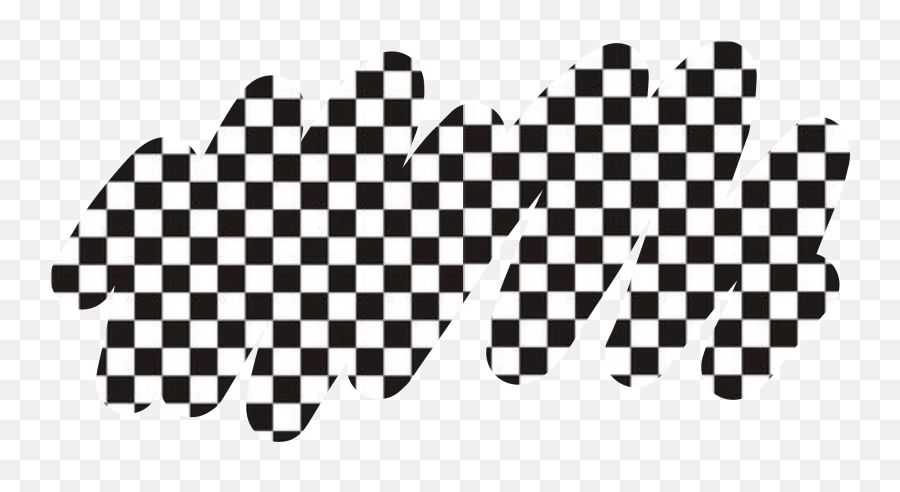 Checkers Overlay Black White - Ben Emoji,Checkers Emoji
