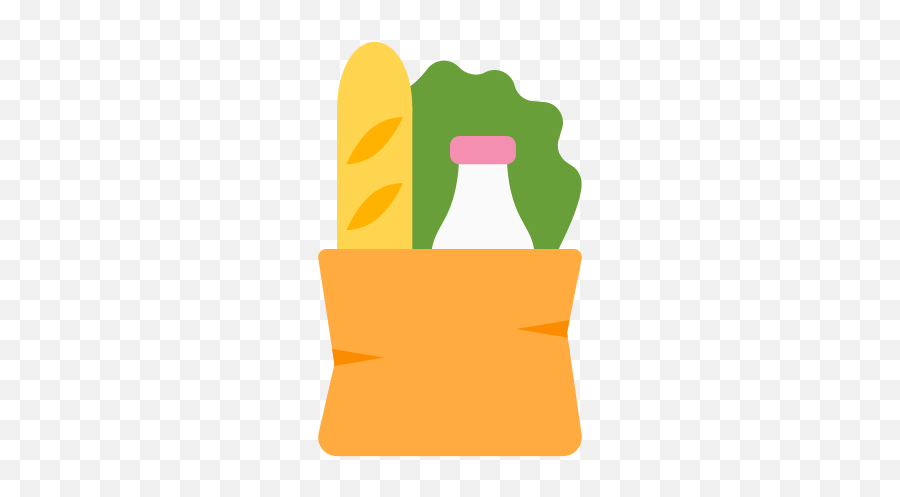 Grocery Bag Icon - Grocery Bag Icon Png Emoji,Grocery Bag Emoji